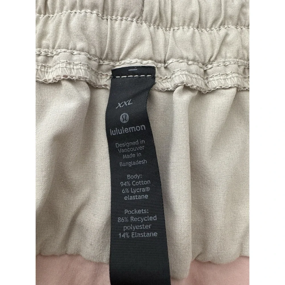 Lululemon Bowline Shorts Men's 2XL Dusty Pink Pockets Athleisure - Picture 9 of 9